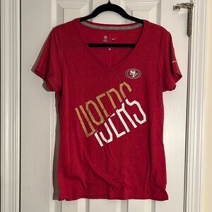 Nike 49ers Red T-Shirt